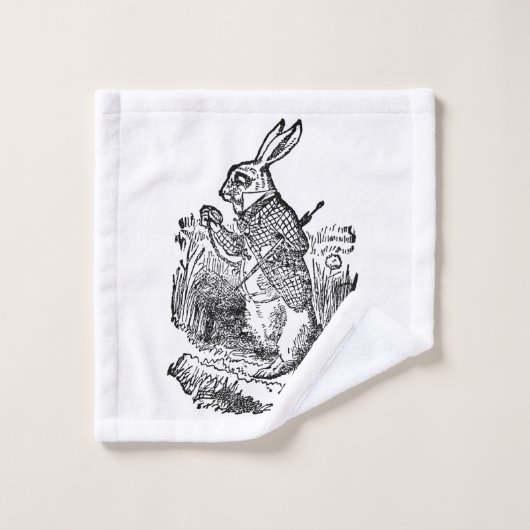 Alice in Wonderland Bad Handdoek (Wasdoekje)