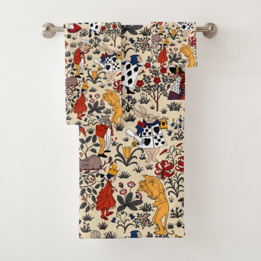 Alice in Wonderland Bad Handdoek (Insitu)