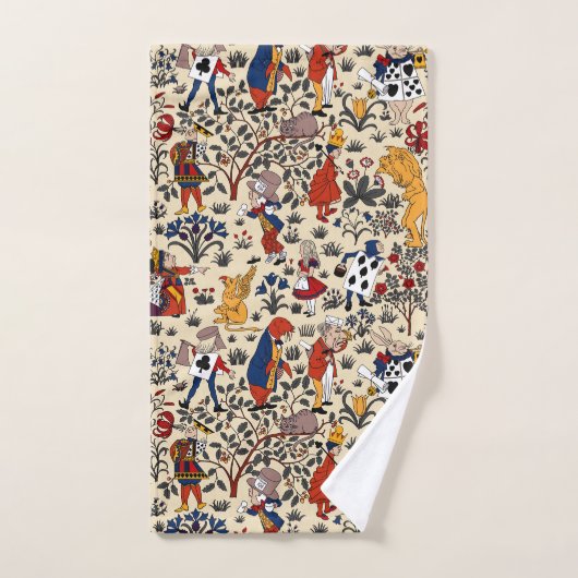 Alice in Wonderland Bad Handdoek (Handdoek)