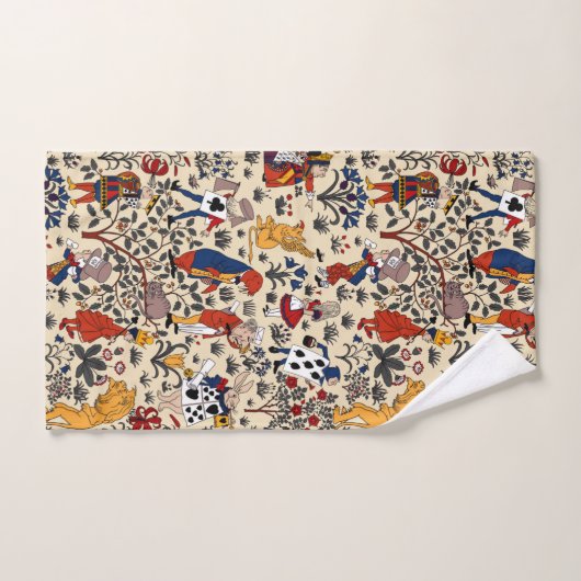 Alice in Wonderland Bad Handdoek (Handdoek)