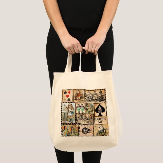 Alice in Wonderland Bag Tote Bag (Voorkant (product))