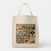Alice in Wonderland Bag Tote Bag (Achterkant)