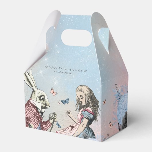  Alice in Wonderland Bedankdoosjes (Voorkant Zijde)