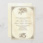 Alice in Wonderland bewaar de datumkaarten Save The Date (Voorkant / Achterkant)