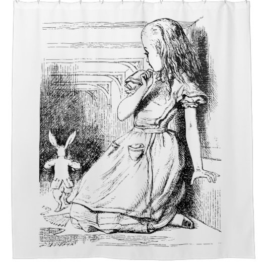 Alice in Wonderland - Big Alice Douchegordijn (Voorkant)