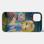 Alice in Wonderland Big Eye Fantasy Fairytale Art Case-Mate iPhone Case (Achterkant (horizontaal))