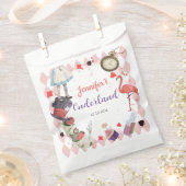 Alice in Wonderland Birthday Favor Bag Bedankzakje (Geknipt)
