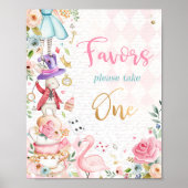 Alice in Wonderland - Birthday - feest voor cadeau Poster (Voorkant)