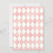 Alice in Wonderland Birthday Invitation Kaart (Achterkant)