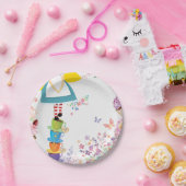 Alice in Wonderland Birthday Party borden Papieren Bordje (Feest)