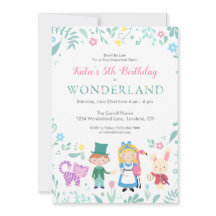 Alice in Wonderland Birthday Party