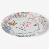 Alice in Wonderland Birthday Party Papieren Bordje (Gekanteld)