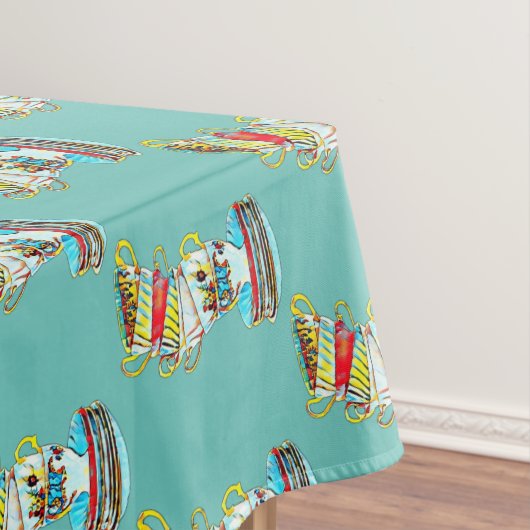 Alice in Wonderland Birthday Party Tablecloth Tafelkleed (Voorbeeld)