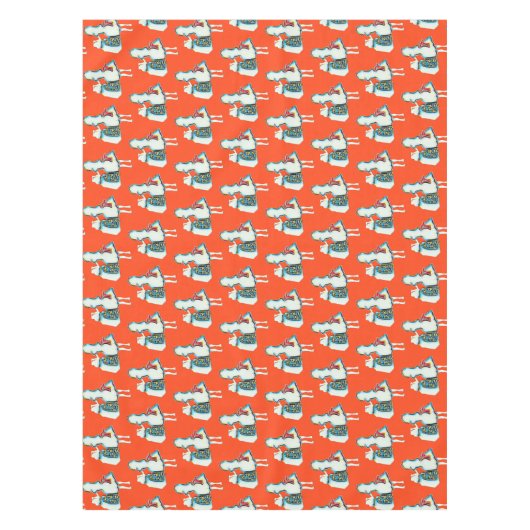 Alice in Wonderland Birthday Party Tablecloth Tafelkleed (Voorkant)