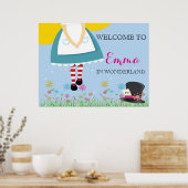 Alice in Wonderland Birthday Poster (Keuken)
