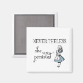 Alice in Wonderland bleef echter magneet (Voorkant / Achterkant)