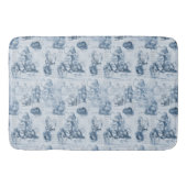 Alice in Wonderland Blue  Book Bathmat Badmat (Voorkant)