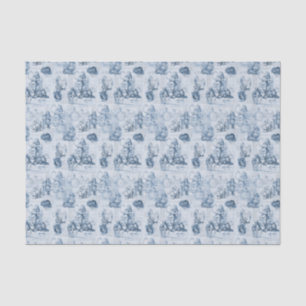 Alice in Wonderland Blue Book Tissue Paper Tissuepapier