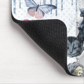 Alice in Wonderland Blue Ice Elegant Muismat (Hoek)