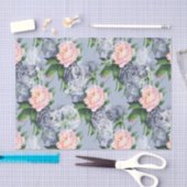 Alice in Wonderland Blue Roze Roses Tissue Paper Tissuepapier (Craft)