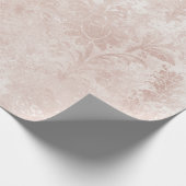 Alice in Wonderland  Blush Bloemen Bruiloft Cadeaupapier (Hoek)