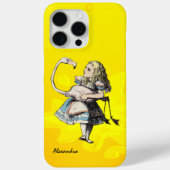 Alice in Wonderland Blush Pink Flamingo Case-Mate iPhone Case (Achterkant)