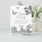  Alice in Wonderland | Boeken voor Baby Enclo Informatiekaartje (Staand voorkant)