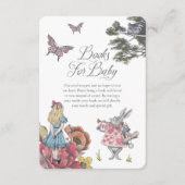 Alice in Wonderland | Boeken voor Baby Informatiekaartje (Voorkant)