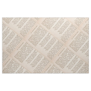 Alice in Wonderland Boekpagina Stof