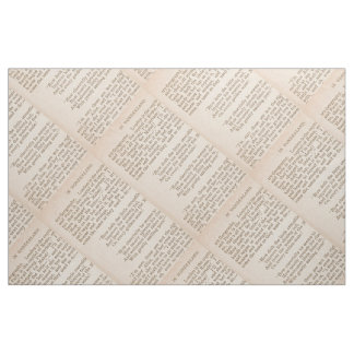 Alice in Wonderland Boekpagina Stof
