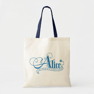 Alice in Wonderland Book Bag Tote Bag