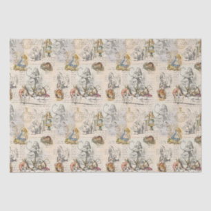 Alice in Wonderland Book Tissue Paper Tissuepapier
