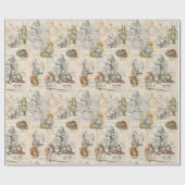 Alice in Wonderland Book Wrapping Paper Cadeaupapier (Vlak)