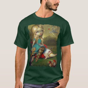 Alice in Wonderland Bosch Birds SHIRT lowbrow goth