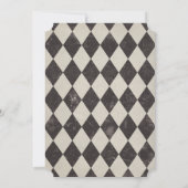 Alice in Wonderland Bridal Shower Kaart (Achterkant)