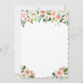 Alice in Wonderland Bridal Shower Kaart (Achterkant)