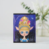 Alice in Wonderland Briefkaart (Staand voorkant)