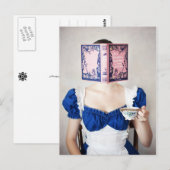 Alice in Wonderland Briefkaart (Voorkant / Achterkant)