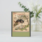 Alice in Wonderland Briefkaart (Staand voorkant)