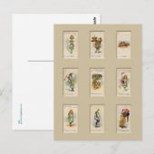 Alice in Wonderland Briefkaart (Voorkant / Achterkant)