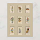 Alice in Wonderland Briefkaart (Voorkant)