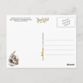 Alice in Wonderland Briefkaart (Achterkant)