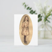 Alice in Wonderland Briefkaart (Staand voorkant)