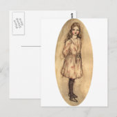 Alice in Wonderland Briefkaart (Voorkant / Achterkant)
