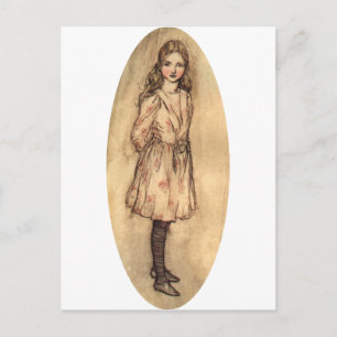 Alice in Wonderland Briefkaart