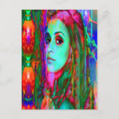 Alice in Wonderland Briefkaart (Voorkant)