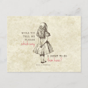  Alice in Wonderland Briefkaart