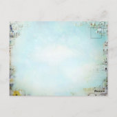 Alice in Wonderland Briefkaart (Achterkant)