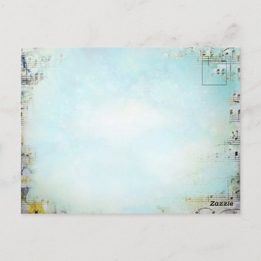 Alice in Wonderland Briefkaart (Achterkant)