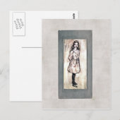 Alice in Wonderland Briefkaart (Voorkant / Achterkant)